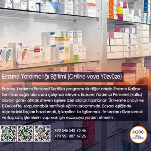 Eczane Yardımcılığı Eğitimi