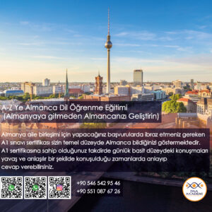Almanca Öğrenme Eğitimi